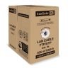 Кабель EXEGATE FUTP4-C5e-CCA-S24-IN-PVC-GY-305 FTP 4 пары кат.5e CCA, 0.52мм (24AWG), экран, 305м, серый EX301074RUS